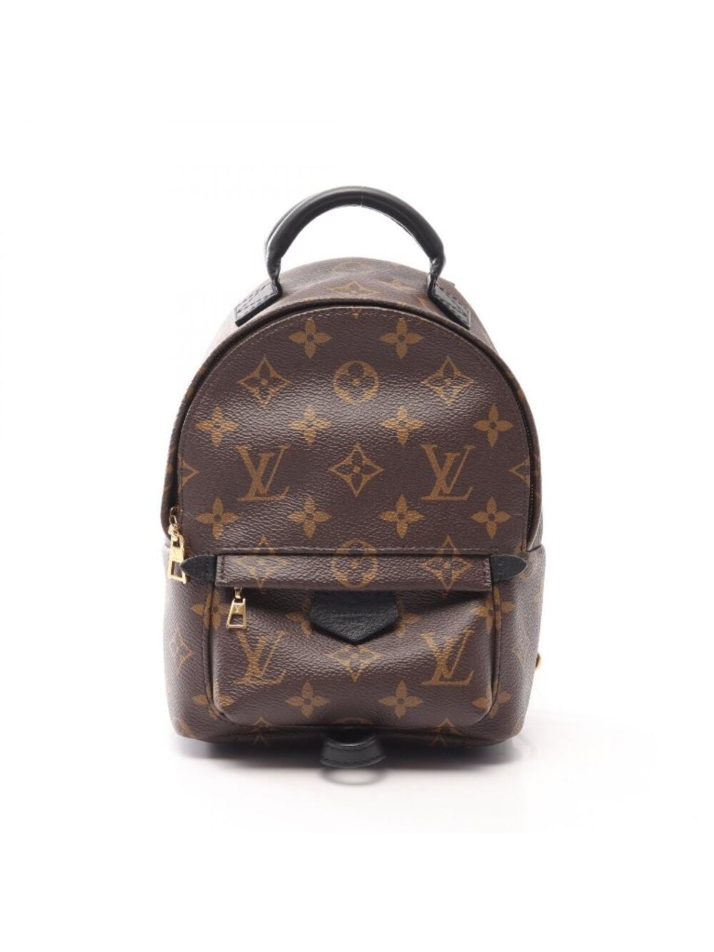 Louis Vuitton Backpack Palm Springs Mini Monogram Canvas Leather